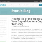 Blog Sample 4 - Health